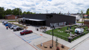 14 Mill Market in Nixa with outdoor gathering space