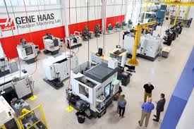 Interior of the Robert W. Plaster Center for Advanced Manufacturing at Ozarks Tech